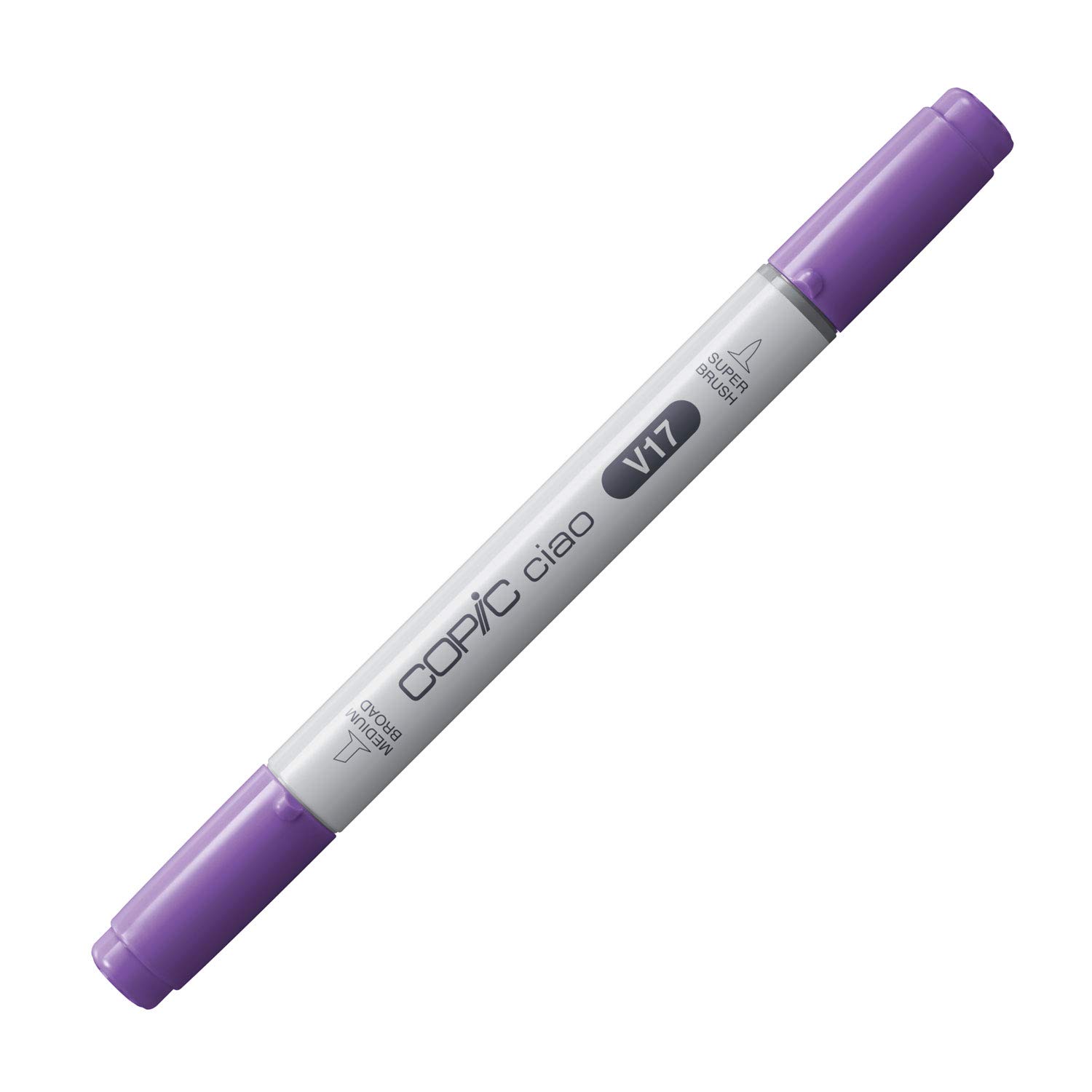 Copic Ciao Coloured Marker Pen - (V-17) Amethyst, For Art & Crafts, Colouring, Graphics, Highlighter, Design, Anime, Professional & Beginners, Art Supplies & Colouring Books