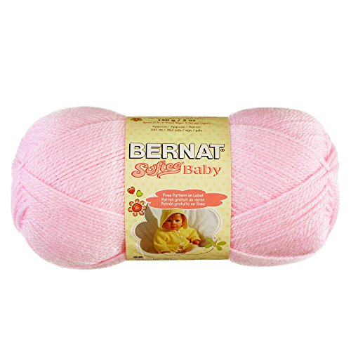 Spinrite Bernat Softee Baby Yarn: Solids, Prettiest Pink