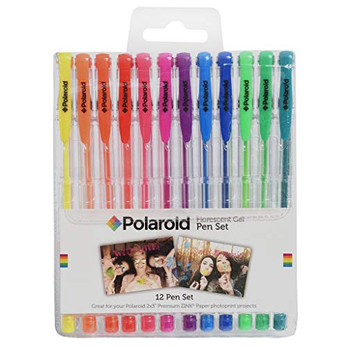 image for Polaroid Colorful Fluorescent / Bright Neon Gel Pens For 2x3 Photo Pap