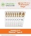 Crucial Vacuum Replacement Vac Bags - Compatible With Hoover Part # AH10000, UH30010COM - Fits Hoover Platinum UH30010COM Upright Vacuums - Use Type Q Compact Disposable Bag For Home, Vacs (9 Pack)