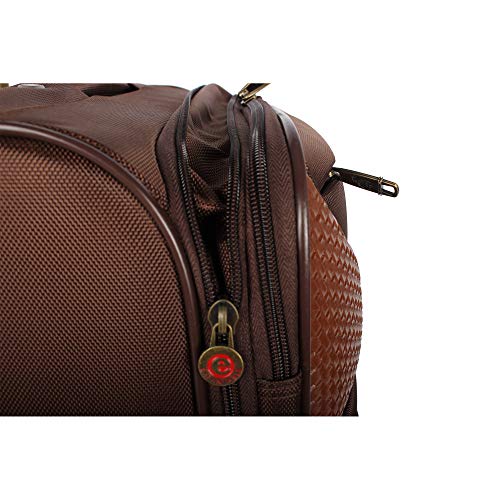 Caribbean Joe Castaway 4Piece Spinner Luggage Set (Chocolate) Pricepulse