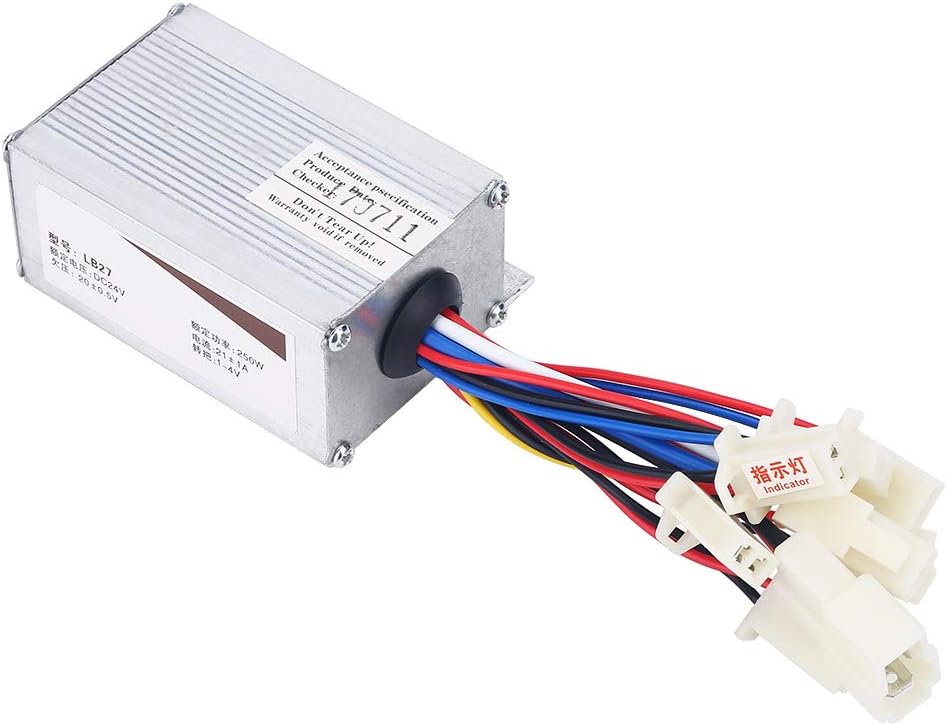 Tabpole 24V 250W Motor Brushed Controller Box for Electric Bicycle Scooter E-Bike