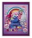 Dreamworks Trolls Cupcakes & Rainbows Character 36in Panel Pink Fabric By The Yard
