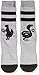Stance Men's Deathstalker Crew Sock, Grey, L