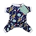 CuteBone Small Dogs Outfit Soft Puppy Onesies Pjs Dog Pajamas Pet Coat Cat Apparel Comfy Doggie Jumpsuit Bodysuit for All Seasons P16M