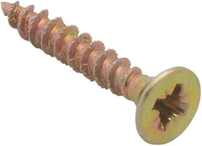 Forgefix Spectre Advanced Multi-Purpose Woodscrews 3.5 x 25mm Zinc Yellow