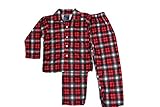 Boys Plaid Very soft Flannel Pajama Set Flame Resistant