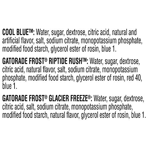 GATORADE ORIGINAL THIRST QUENCHER 3-FLAVOR FROST VARIETY PACK, 20 FL OUNCE – PACK OF 12