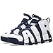 Nike Men's Air More Uptempo, WHITE/MIDNIGHT NAVY-METALLIC GOLD