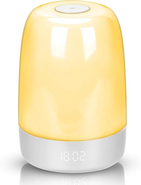 Wake Up Licht Lichtwecker mit Sonnenaufgang/Sonnenuntergang Simulation