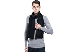 Scarf for Men Gift Idea Cashmere Scarfs Super Warm Wool Scarf for Winter…