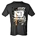 Art Eagle Pattern Men's Classic Short Sleeve Graphic T-Shirts | Newdenber