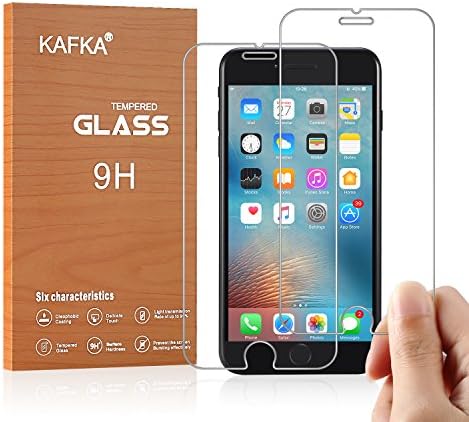 KAFKA for iPhone 6 /6s iPhone 7 Tempered Glass Screen Protector 0.2mm Highest Quality Glass of Japan Easy Install(2-Pack)