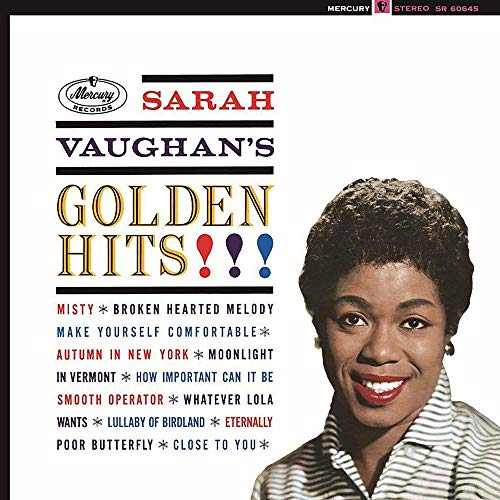Album Art for Golden Hits [Gold Colored Vinyl] by Sarah Vaughan