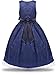 Bonny Billy Flower Girl Dress Glitter Wedding Maxi Gowns 7-8 Years Navy Blue