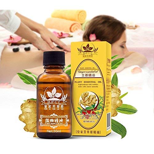 ESSENTIALS 2018 New Lymphatic Drainage Ginger Oil [ 100% Pure Natural ] (2 Bottle)