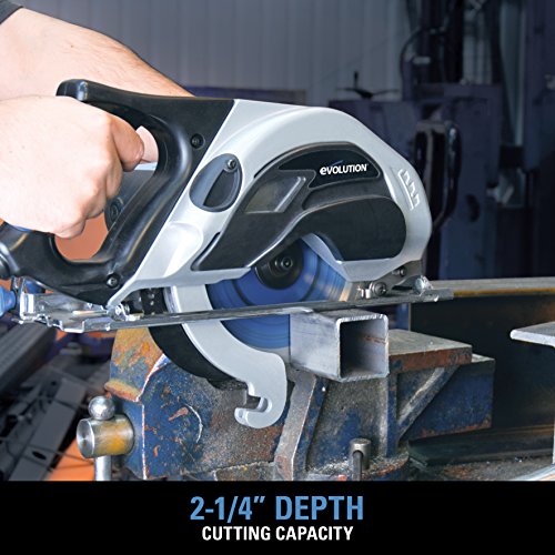 Evolution Power Tools EVOSAW180HD 7-1/4" TCT Industrial Circular Saw
