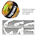 Jarvan Forceball, Hand Fore Arm and Wrist Strength Excercise Balls, Rotate Power Strengthener ,GyroBall Featuring LCD Counter and LED Light