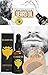 Beard Care Set for Men with Beard Brush,Beard Comb,Beard Oil,Beard Balm Butter Wax and Scissors,Moustache Growth Grooming&Trimming Kit for Shaping & Styling (L)