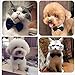 Small Dog & Cat Collar Bow Tie, Adjustable Puppy or Kitten Medium Neck Bowtie for Wedding Birthday D-BT-T1 (Black & White - Formal Tuxedo)