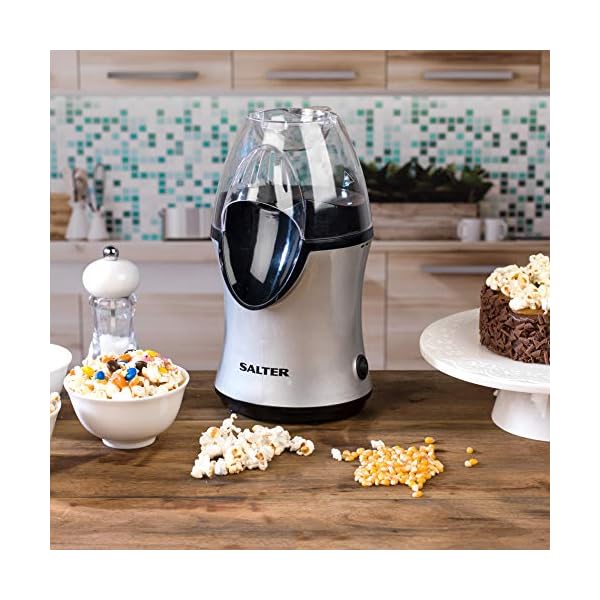 Salter EK2902 Electric Popcorn Maker Machine, Home-Made Healthy Snack, 30 Calories per Cup, Easy to Use, Integrated…