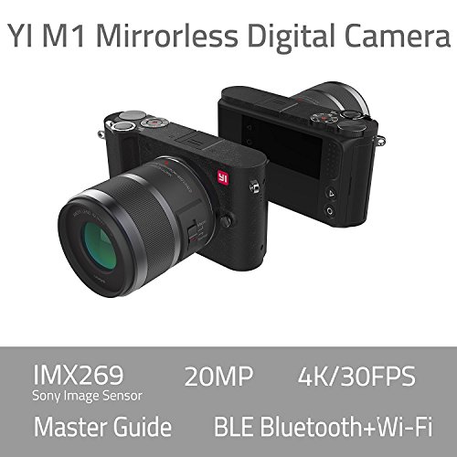YI M1 Mirrorless Digital Camera with 42.5mm F1.8 Lens Storm Black(US Edition) - Thumbnail 3
