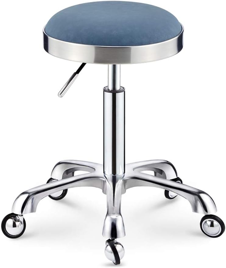 Round chair casters stool examination chair swivel chair cut chair working work with casters chair circle chair chair elevating beauty of the seat of the machine table of the pulley of rotation increa