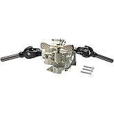 Kemblawolf 4 Wheel Drive Reverse Gear Box Assembly Transmission Drive by Shaft Reverse Gear Transfer Case for 4WD ATV UTV Quad Go Kart Buggy Golf Cart 150cc 200cc 250cc 300cc GY6 Engine Taotao