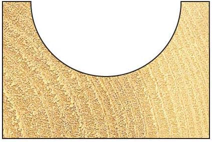 Trend CraftPro Cavetto Router Cutter, 1/2 Inch Shank, 6.35mm Radius and 86mm Cut Diameter, Tungsten Carbide Tipped, C054AX1/2TC - Image 5