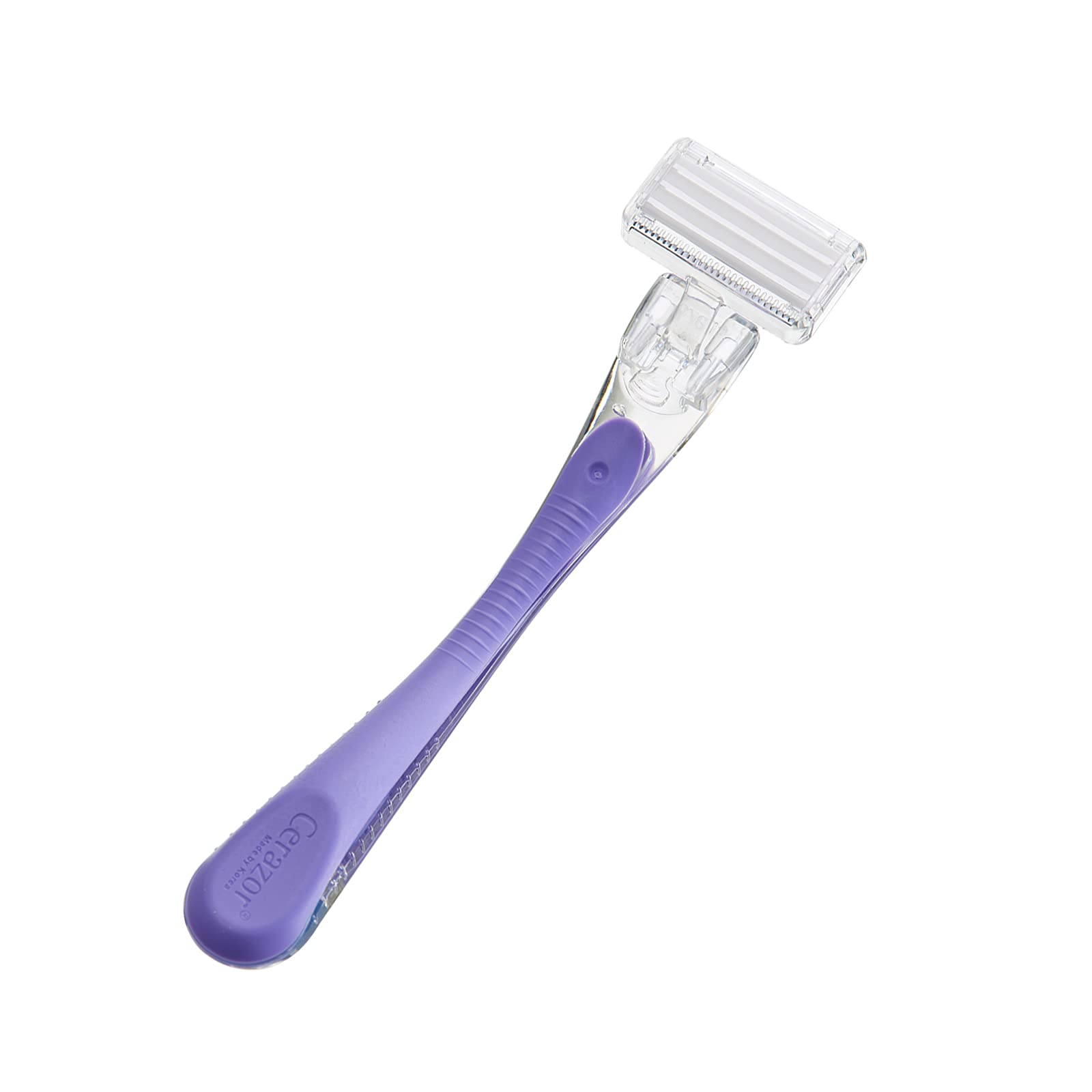 Cerazor, Purple, Ceramic Razor for Women, Non-Metallic Ceramic Razor Blade, No Metal Allergy, No Skin Damages, Shaver.