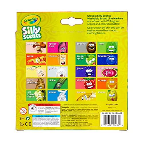 crayola silly scents stinky