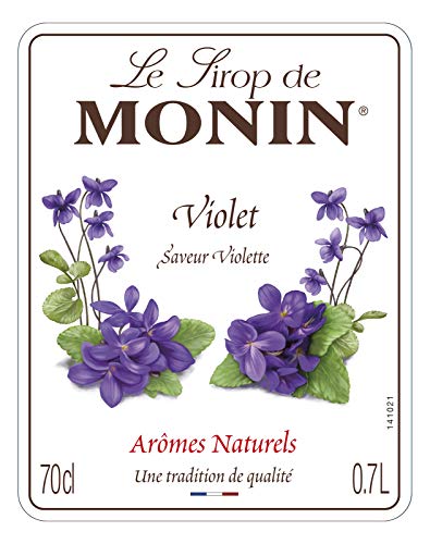 Monin Le Sirop de VEILCHEN 0,7 l – Bild 4