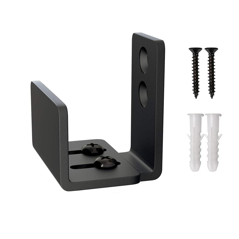 Photo 1 of Yahpetes Barn Door Bottom Floor Guide 1 Pcs Adjustable U Shape Barn Door Floor Guide Mounted Wall Door Guide with Adjustable Bracket (Adjustable, 1 Pcs)