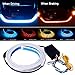 Car Tail Light, JAYEJA 5 Function 47.2in Car Trunk Brake Lamp Turn Signal Light 5050 Led Running Light Car Red Warning Light (New Version)