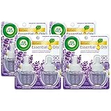 Air Wick Scented Oil 8 Refills, Lavender & Chamomile, (4X2x0.67oz), Air Freshener