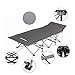 KingCamp Folding Bed Camping Portable Cot with Carry Bag,Support Up to 264 LBS