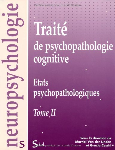 Traité de psychopathologie cognitive