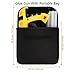 Hot Glue Gun,Crenova 100 Watts Industrial Hot Melt Glue Gun Set, with 10pcs Glue Sticks and Carry Bag, for Factory, Home and School, DIY Arts and Crafts Projects, Home Quick Patch-ups (Yellow)