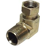 Apache 39005175 1/2" Male Pipe x 1/2" Female Pipe 90° Hydraulic Adapter (Style 1501)