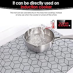 KitchenRaku Large Induction Cooktop Protector