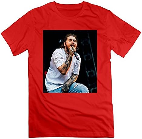 Post Malone Personalized Humor Short-Sleeved Shirt for Man Black