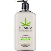 Hempz Body Moisturizer Original 17 Ounce Pump (500ml) (Pack of 2)