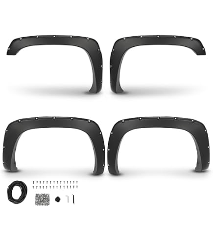 Amazon.com: ALLGOOD Fender Flares, Compatible with 1999-2006 Chevy