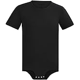 Landofgenie Men Short Sleeve Bodysuit Pajama Bodysuit One Piece Pajamas Rompers Basic Onesie