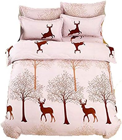 deer twin bedding set