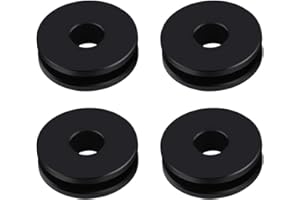 Detachable Windshield Bushing,4pcs Detachable Windshield Bushing Grommets for Road King Heritage Softail)