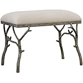 Uttermost Lismore - 24 inch Small Fabric Bench