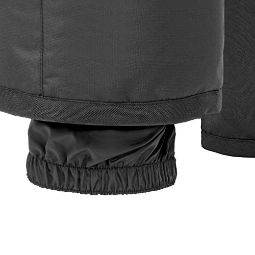 Lucky Bums Kids Ski Snow Pants, Reinforced Knees and Seat, Black, large