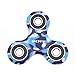 MKONY Fidget Spinner Hand Spinner, EDC Spinner Fidget Toys, tri-spinner fidget, and Ultra Speed - Premium Hybrid Ceramic Bearing (Blue Camo)