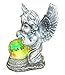 Bo Toys Solar Powered Angel with Solar Glowing Globe LED Garden Light Decor Color Change